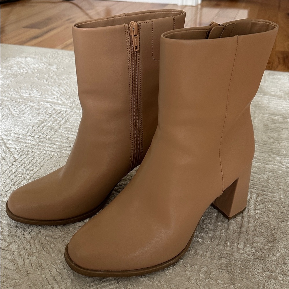 Tan Ankle Boots